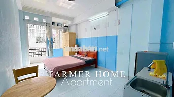 STUDIO BAN CÔNG 35M2 | BA THÁNG HAI Q10 GẦN ĐH KINH TẾ