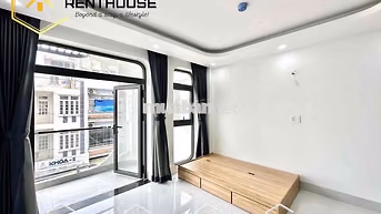 CHO THUÊ CĂN HỘ DỊCH VỤ BAN CÔNG FULL NỘI THẤT NGAY DƯƠNG QUẢNG HÀM