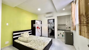 Cho Thuê Căn Hộ Cửa Sổ Full Nội Thất Rộng 25m2 Ngay Cầu Kiệu Q1