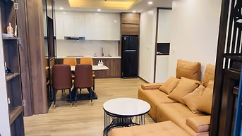 Cho thuê chung cư Phúc Yên, Phan Huy Ích - 2PN, Full NT giá thuê 10tr