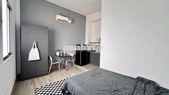 PHÒNG STUDIO FULL NỘI THẤT - CỬA SỔ TRỜI - NGAY SÂN BAY