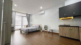 🔥Căn Hộ - Studio Full NT - Ban Công - Thang Máy - Hầm Xe