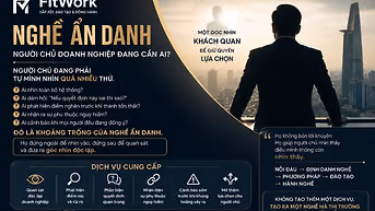 Nghề Ẩn Danh – Tìm Đối Tác Đồng Hành Cùng Chủ Doanh Nghiệp