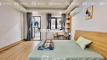 CHO THUÊ CĂN HỘ 40M2 - FULL NỘI THẤT - BAN CÔNG - MÁY GIẶT