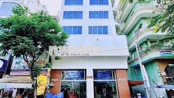 NGANG 10M NHÀ 7 TẦNG SÀN SUỐT CÓ THANG MÁY NHÀ MỚI GIÁ 90TR/THÁNG