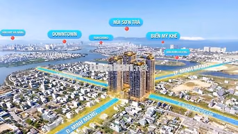 FOURS CĂN HỘ HÒA XUÂN VỚI MỨC GIÁ CHỈ 45 TRIỆU/M2 SỞ HỮU CĂN 2PN