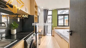 Toà nhà gần VLU mới xây nội thất mới tinh, thoáng mát sạch sẽ, an ninh