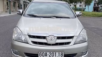 Toyota Innova G 2008 Bạc Số sàn 8 chổ