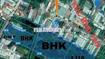 Bán đất chính chủ tại xã Bình Tâm, TP Tân An, Long An (Tây Ninh mới)