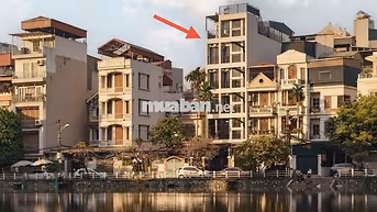 Cho thuê CH 3PN 115m2 mặt hồ Bồ Đề, Long Biên | Full nội thất cao cấp