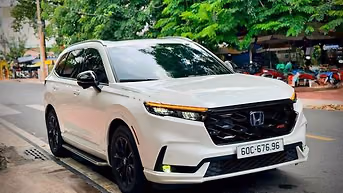 Honda CRV e:HEV RS 2024 Trắng Hybrid 21000 km