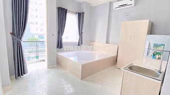 STUDIO BAN CÔNG NỘI THẤT ĐẦY ĐỦ GẦN AEON QUẬN 8 🔥🔥