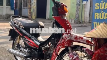 Honda Wave Tq 110 Đỏ Đen Máy mới