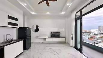 CHDV 1PN ban công/studio cửa sổ trời ful NT máy giặt riêng DT cực rộng