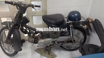 Xe máy Honda Cub 70 4 số Đen