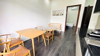 Chính chủ cho thuê căn hộ 1 PN mặt tiền Ngô Quyền full nội thất