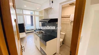 Cho thuê căn 1pn tách bếp cửa sổ thang máy full nt ở Cống Quỳnh quận 1