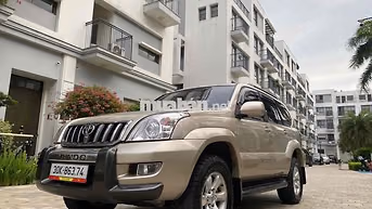 Toyota Land Cruiser Prado 2008 Vàng cát 150.000 km