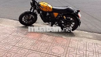 GPX Legend 200 Classic/Cafe Racer Vàng, Đen