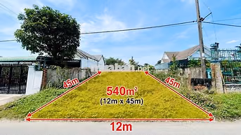 🔥CHỈ 600TR - MT TÂN AN HỘI|535M²|300M² THỔ CƯ| NGANG 12M DÀI 45M