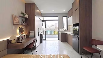 STUDIO MỚI FULL NT CAO CẤP TẠI CHỢ TÂN QUI, KẾ LOTTE MART