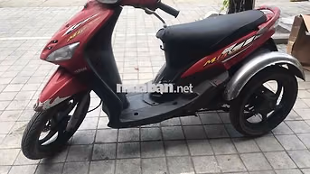 Xe máy 3 bánh Yamaha Mio Đỏ