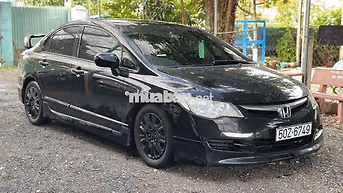 Honda Civic 1.8 Mt 2007 Đen Số sàn