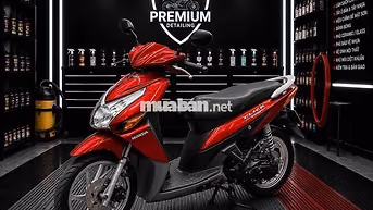 Honda Click 2011 màu Đỏ - BSTP Cavet đầy đủ