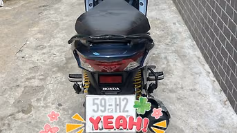 XE honda Future mua tháng 9/2022 màu xanh biển.