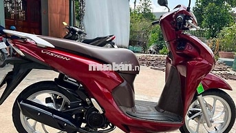 Honda Vision 2022 màu Đỏ bán hoặc giao lưu