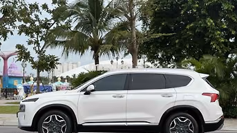 Hyundai Santafe Trắng 2023 Rất Mới