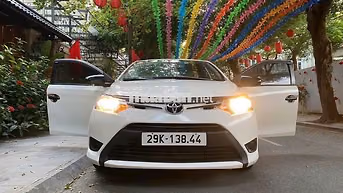 Toyota Vios 2019 Trắng Xăng