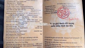 CẦN BÁN XE Teraco TERA-V62S 2024 Số sàn