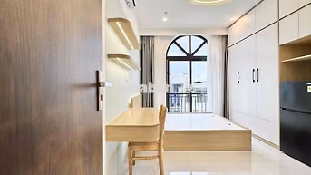 CHO THUÊ CĂN HỘ FULL NỘI THẤT MÁY GIẶT RIÊNG NGAY EMART PHAN HUY ÍCH