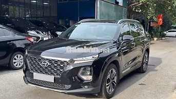 Hyundai SantaFe 2019 2.4L full xăng Đen