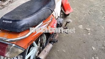Kawasaki Xe số Đỏ Cam Trắng
