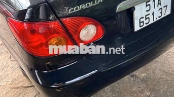 Toyota Altis 2003 Số sàn Đen