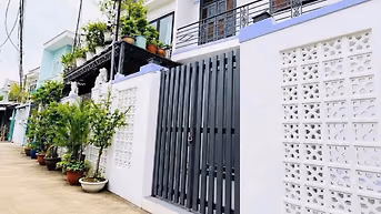 bán nhà sổ hồng riêng gần chợ Bà Điểm 5x15m