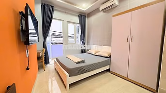 CHÍNH CHỦ CHO THUÊ STUDIO NGAY HOÀNG SA- QUẬN 3, BAN CÔNG THOÁNG 