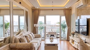 Cho thuê CC Phú Thọ, Nguyễn Thị Nhỏ - 90m2, 3PN, Full nội thất