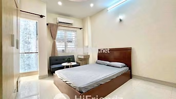 trống sẵn studio ban công Full nội thất máy giặt riêng Ngay THD Q5