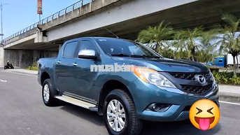 Mazda BT50 2013 2 cầu (4x4) Xanh