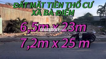 Đất Mặt Tuền Giá Rê 6.5 x 24m Giá 5.25 Tỷ MT Đg XTT 4 Xã Bà Điểm 
