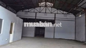 CHO THUÊ KHO 530M2 MẶT TIỀN ĐƯỜNG XE CON40F ĐẬU CỬA ,MÁI CAO 9M