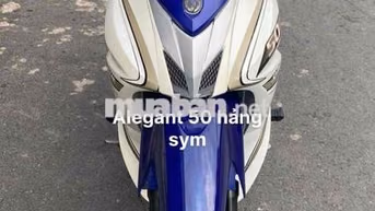 SYM Elegant 50 Xanh trắng Xe số 50cc