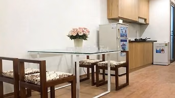 Cho thuê chung cư 17 Núi Trúc, 58m2 2 ngủ full nội thất chỉ 12 triệu