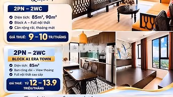 CHO THUÊ CĂN HỘ 𝟐𝐏𝐍 𝐄𝐑𝐀 𝐓𝐎𝐖𝐍 (QUẬN 7) Phường Tân Mỹ, TPHCM