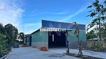  Kho xưởng 700 m² có sân bãi rộng, kho nội bộ đường Quốc Lộ 91