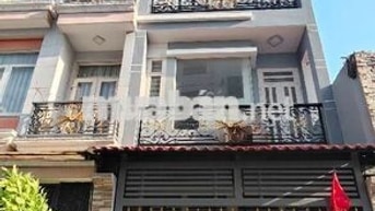 NHÀ NGÃ TƯ GÒ MÂY 700M - BÌNH TÂN - 52M2 -4 TẦNG -ĐƯỜNG XE TẢI -5.49T