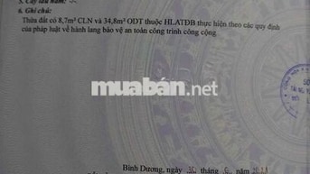 Bán đất mặt tiền ĐT743C, Bình Dương, 90m2, 3.88 tỷ